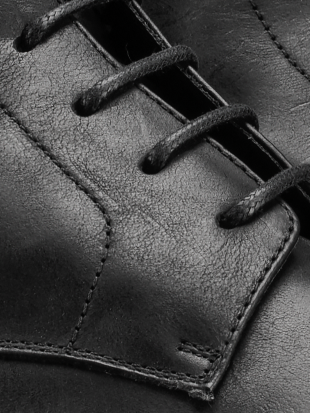 Bergamo Leather Boot in Nero