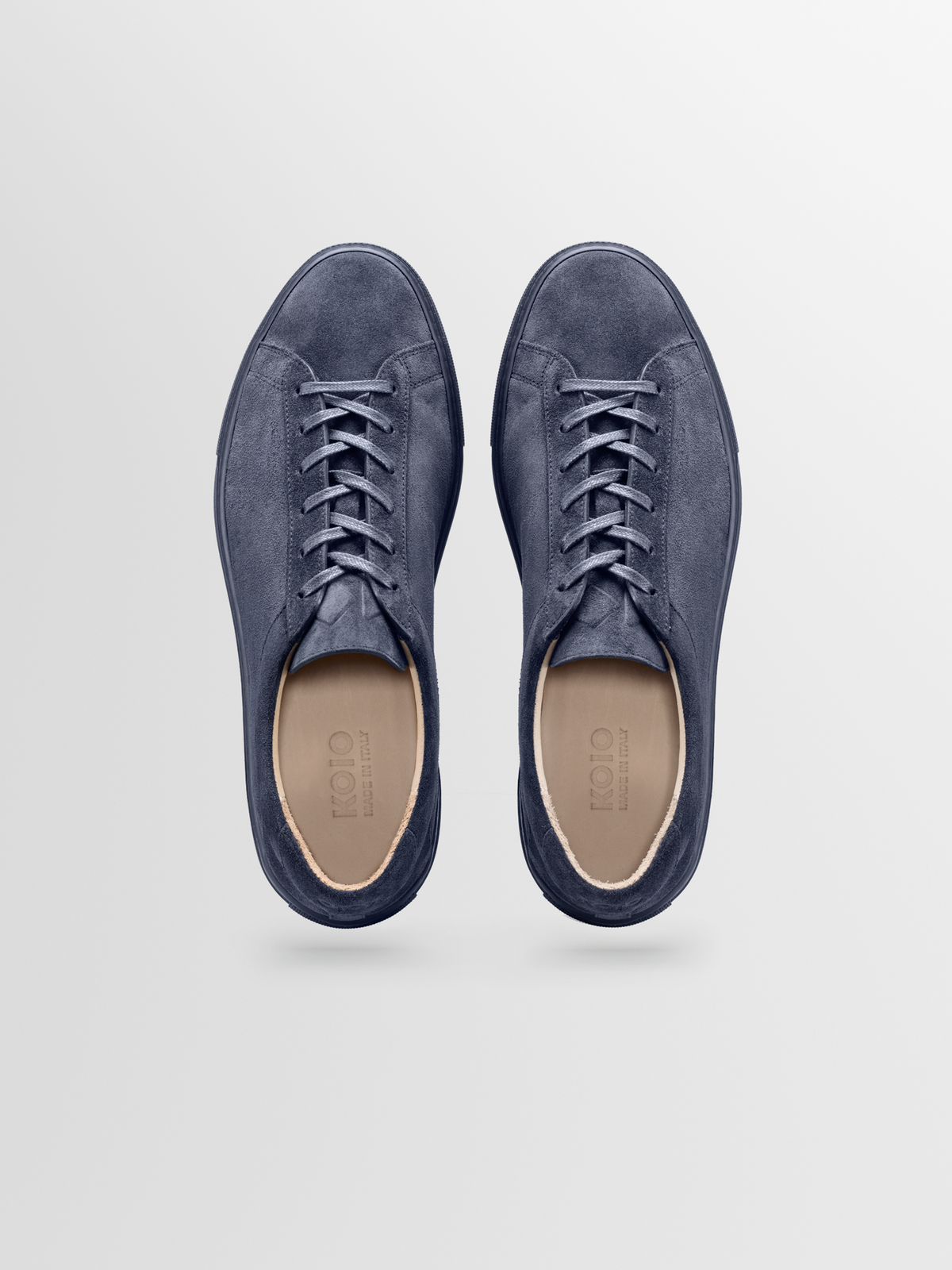 Capri Suede Sneaker in Avio