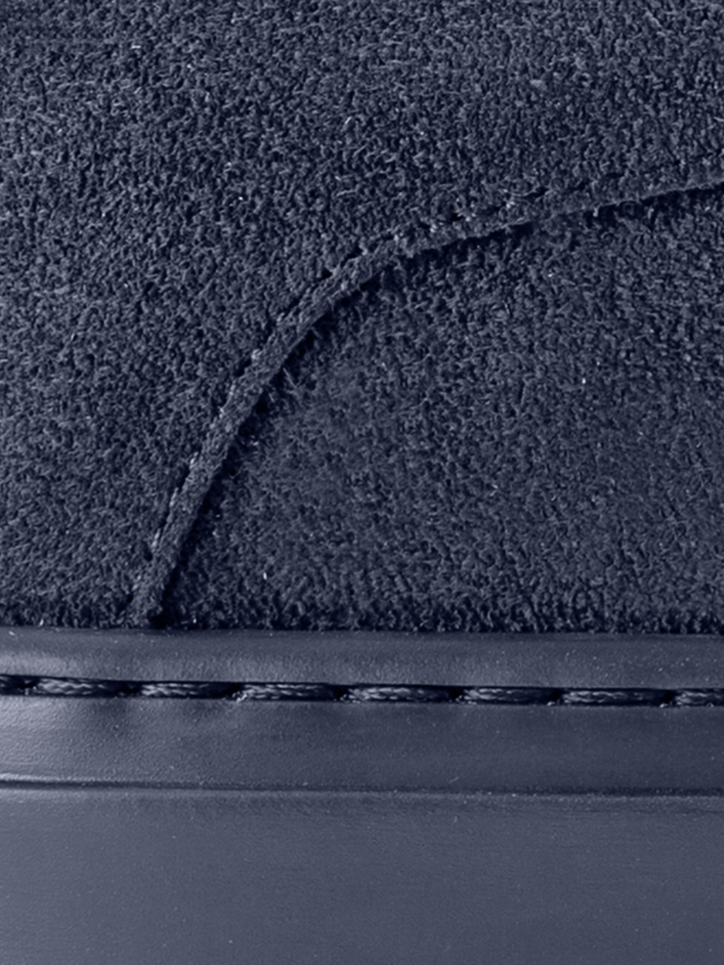 Capri Suede Sneaker in Avio