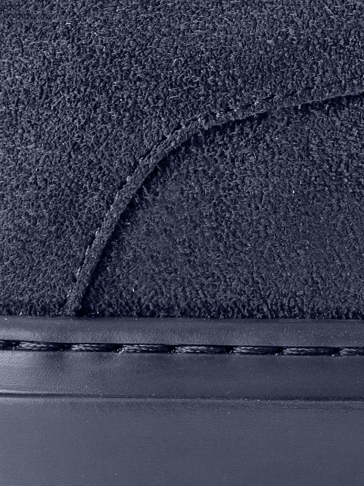 Capri Suede Sneaker in Avio