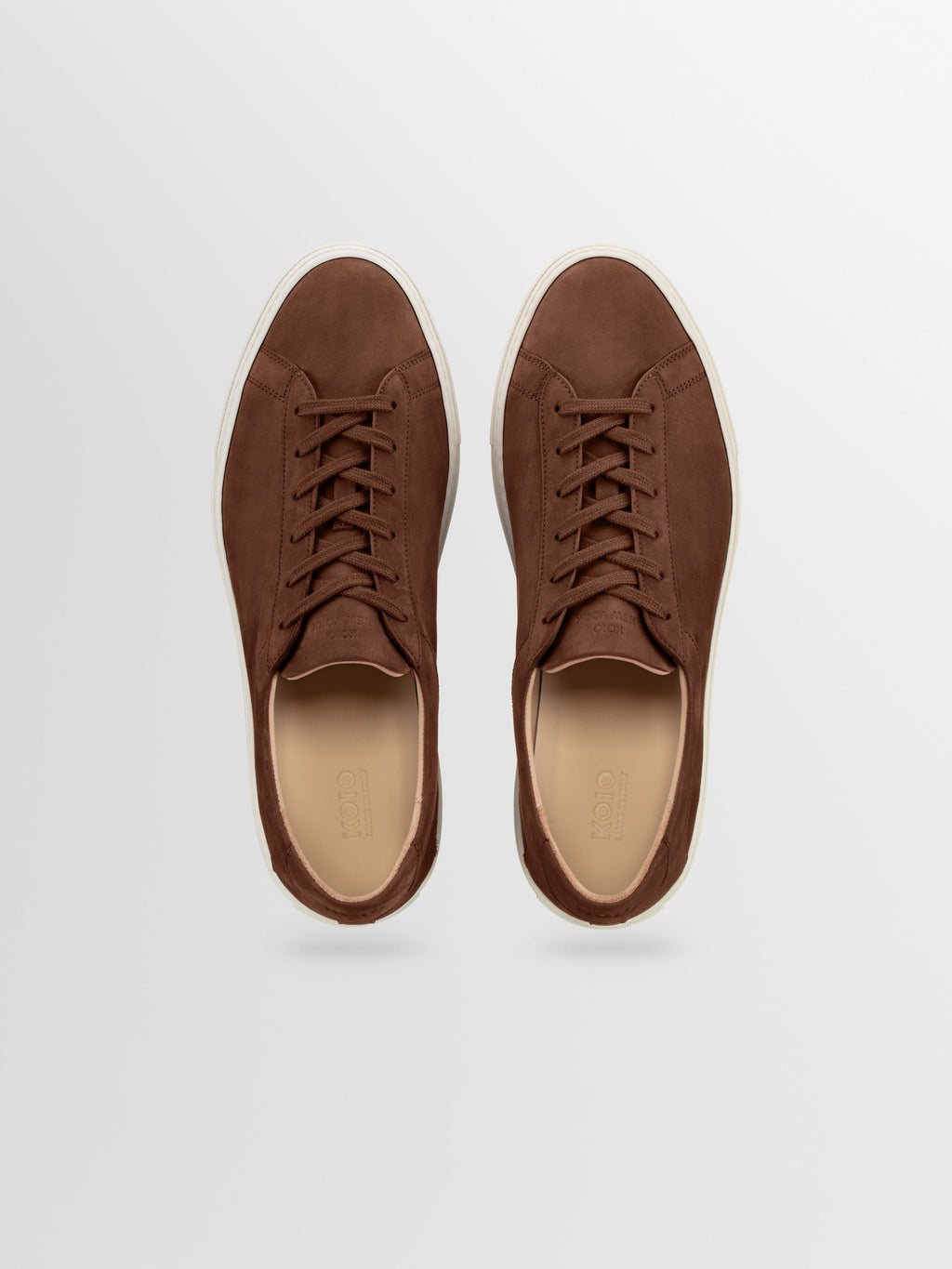 Capri Nubuck Sneaker in Cognac