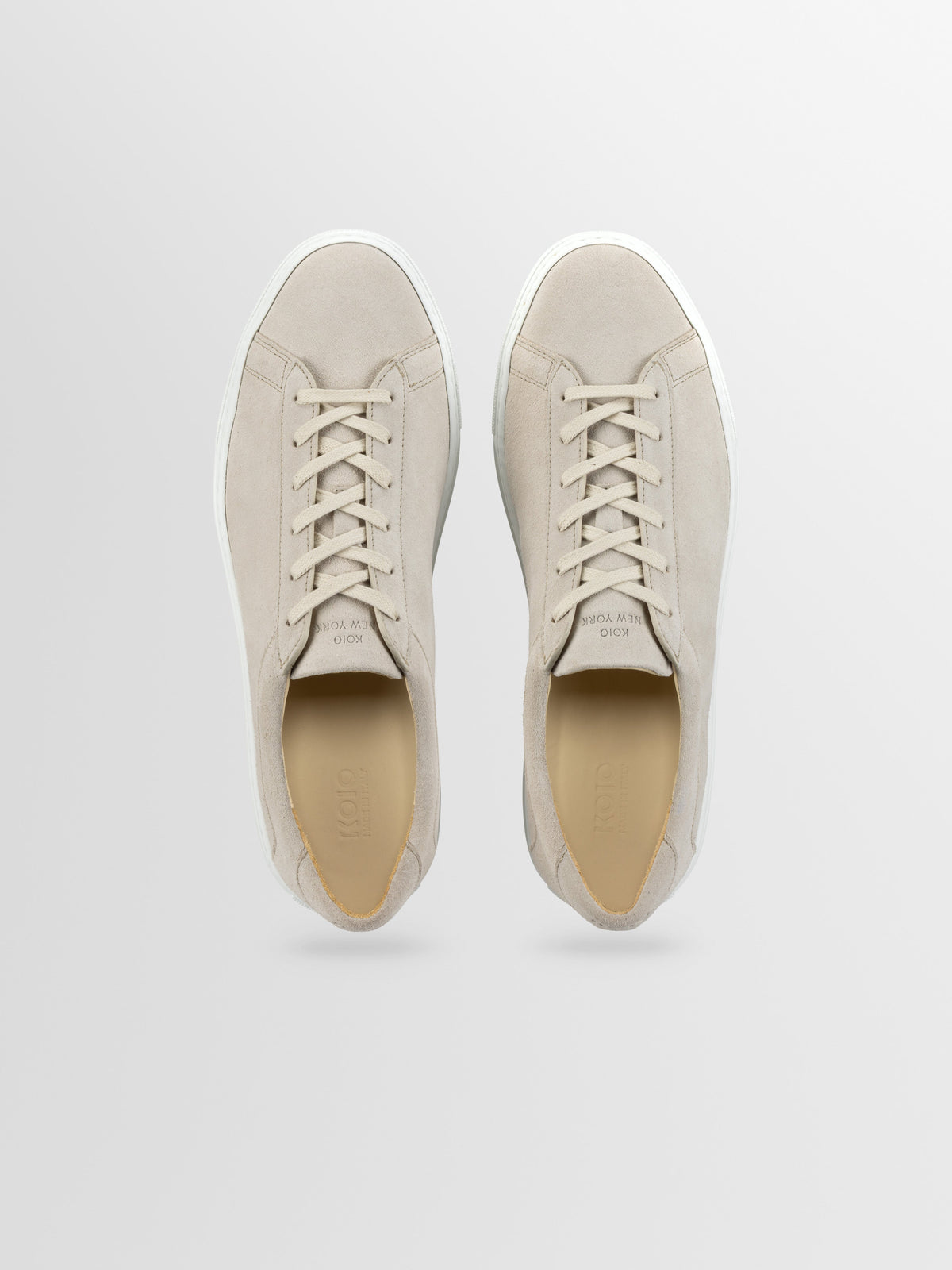 Capri Suede Sneaker in Ivory