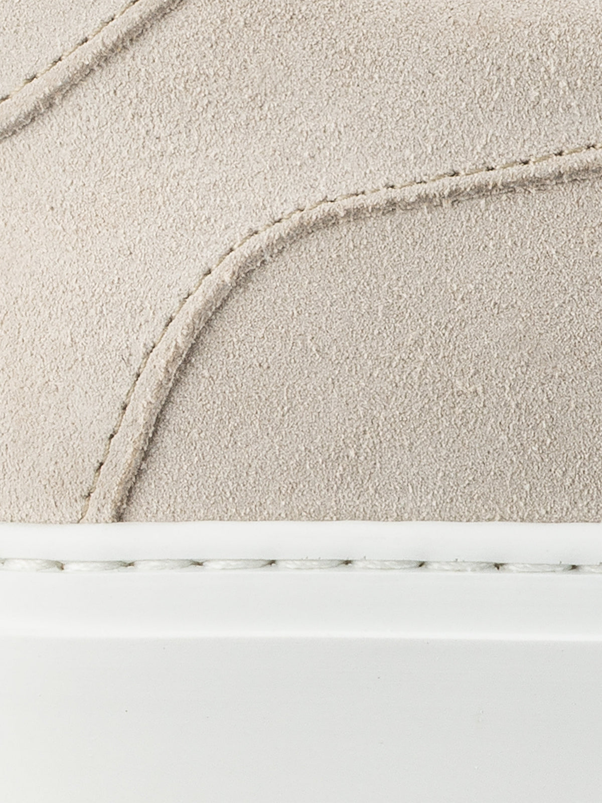 Capri Suede Sneaker in Ivory