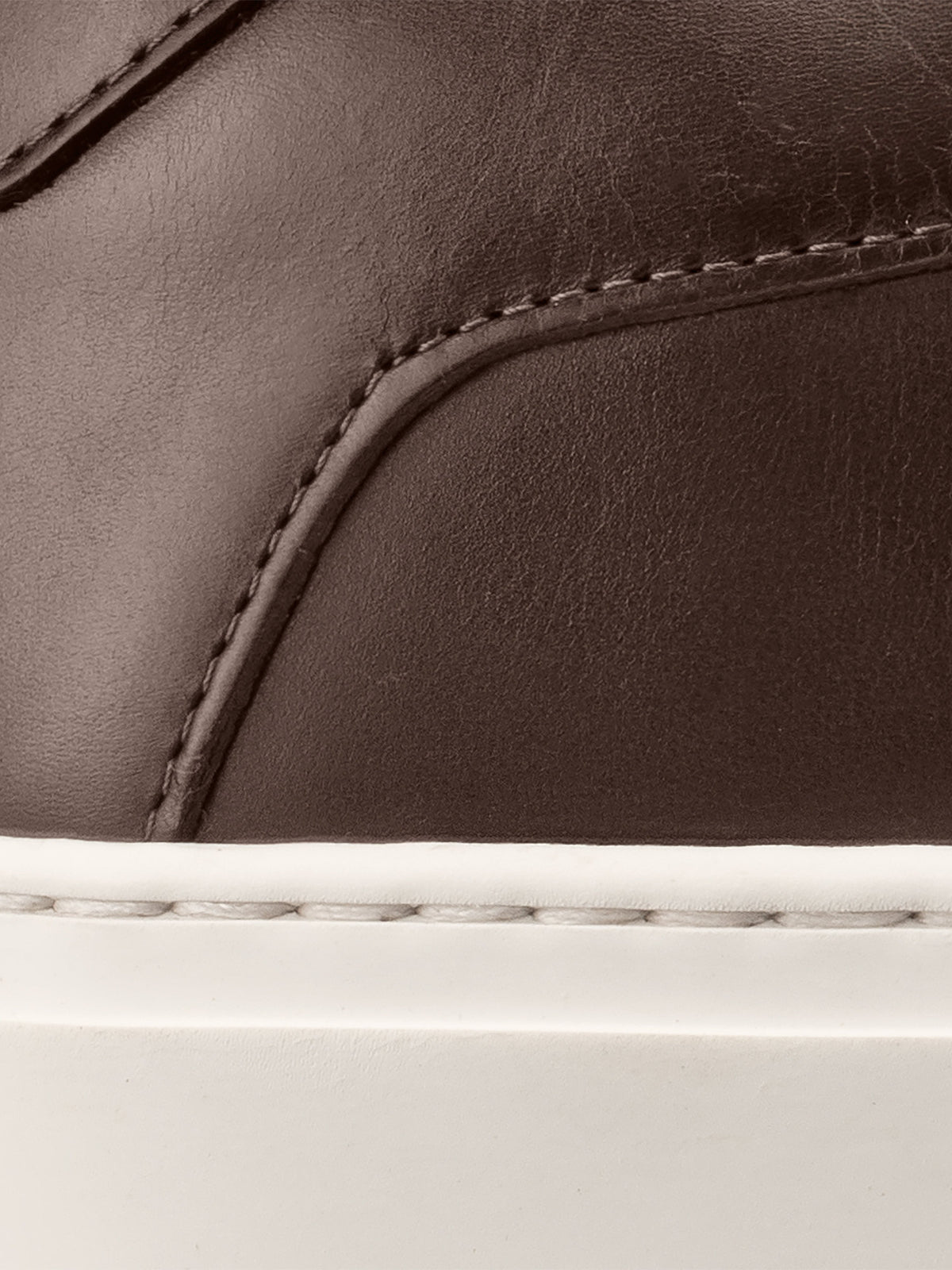 Capri Leather Sneaker in Cocoa