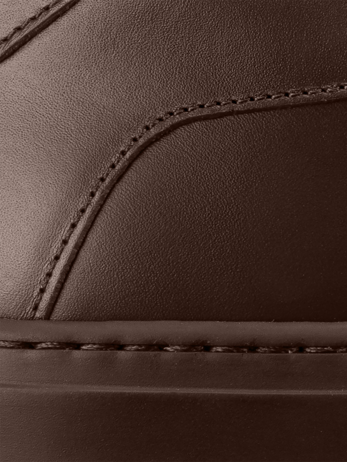 Capri Leather Sneaker in Mocha