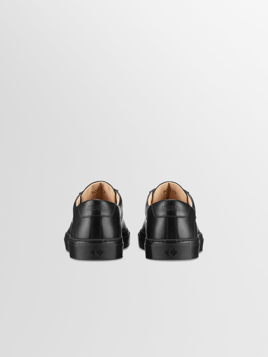 Capri Leather Sneaker in Nero