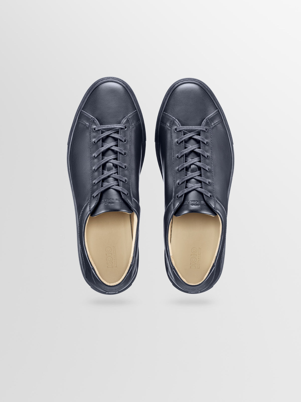 Capri Leather Sneaker in Space