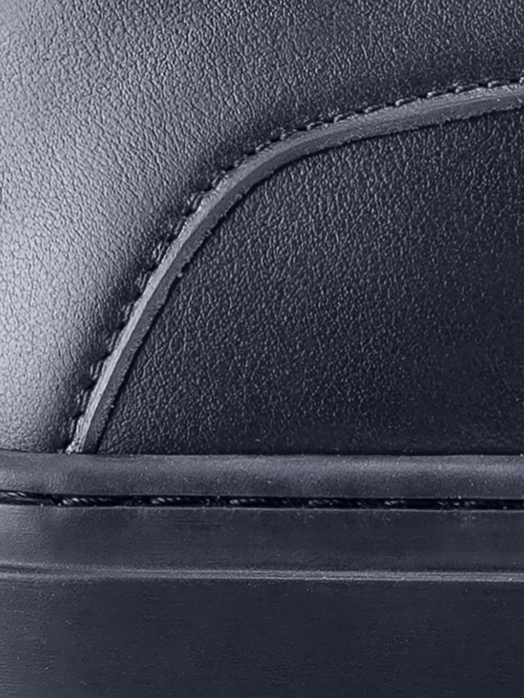 Capri Leather Sneaker in Space