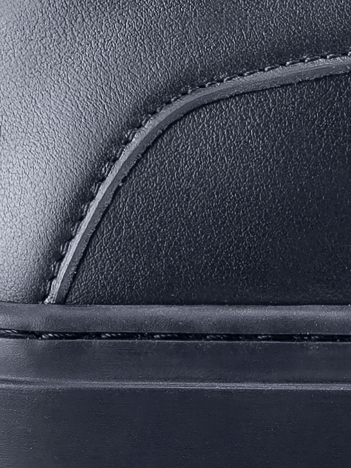 Capri Leather Sneaker in Space