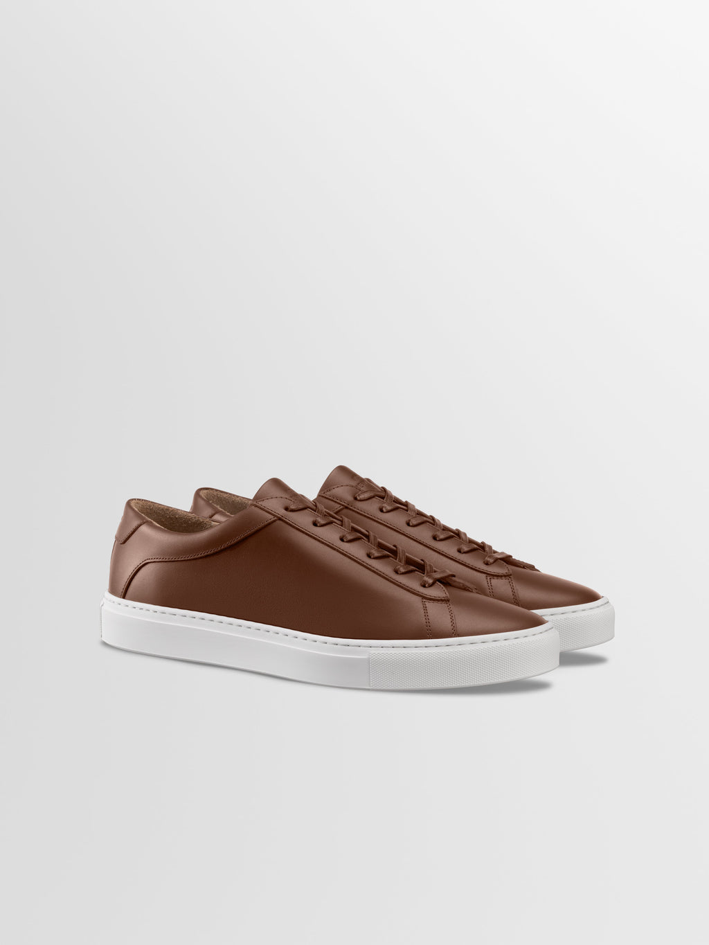 Capri Leather Sneaker in Terra