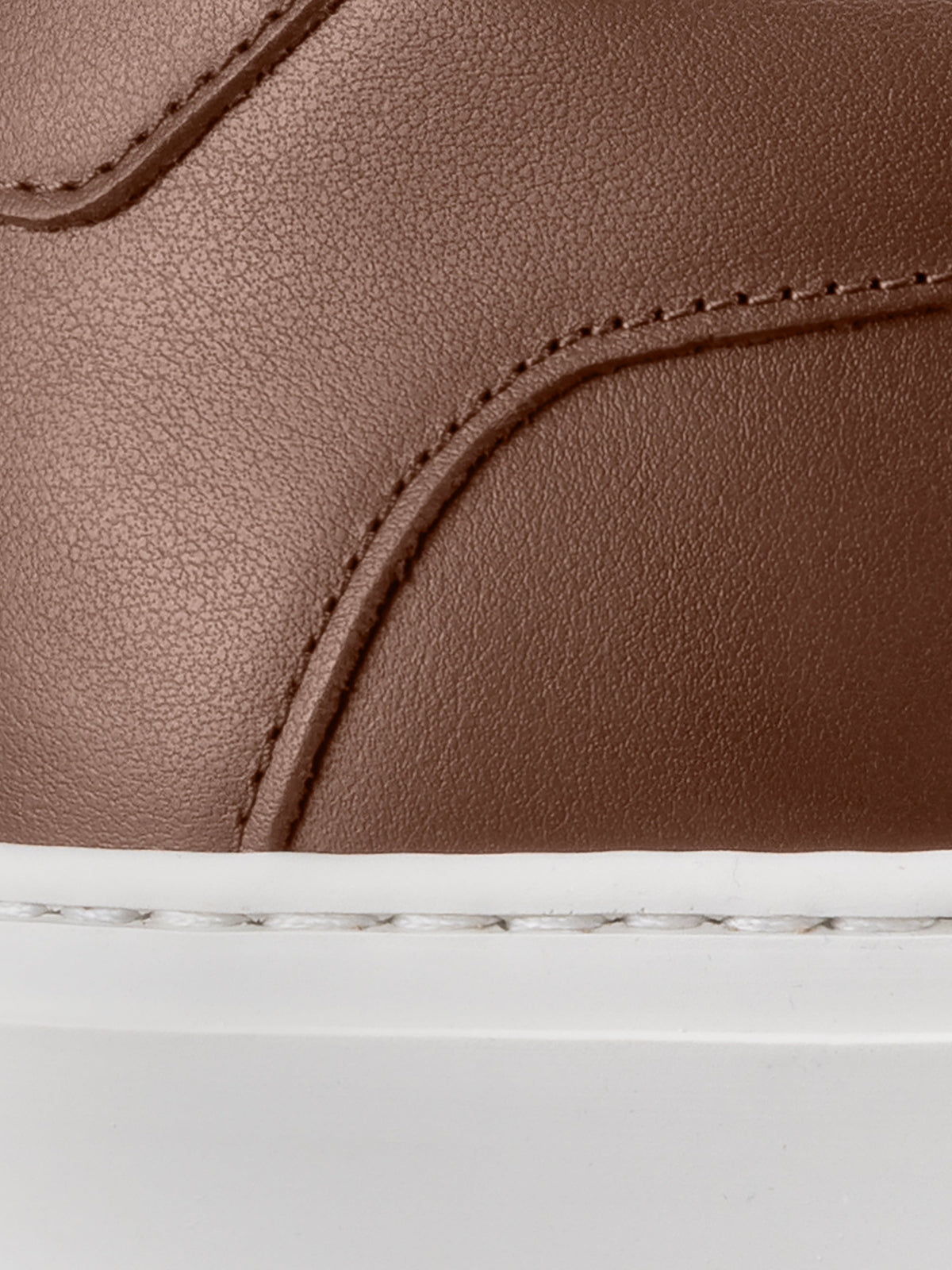 Capri Leather Sneaker in Terra