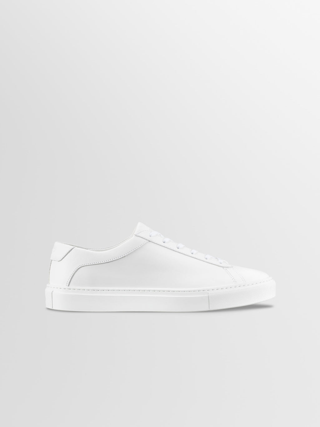 Capri Leather Sneaker in Triple White