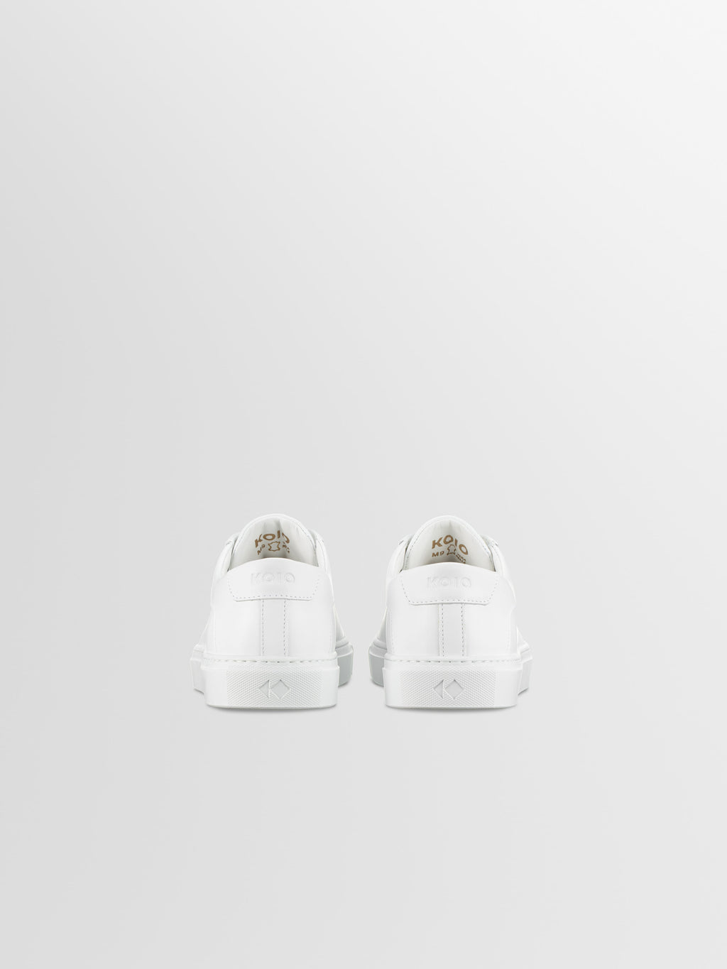 Capri Leather Sneaker in Triple White