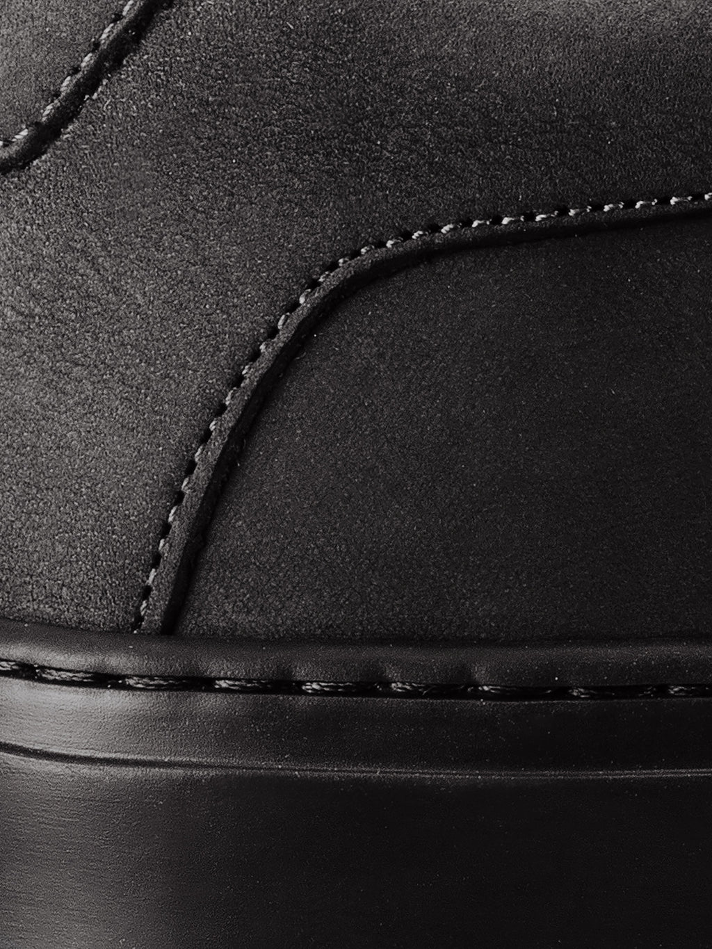 Capri Nubuck Sneaker in Charcoal