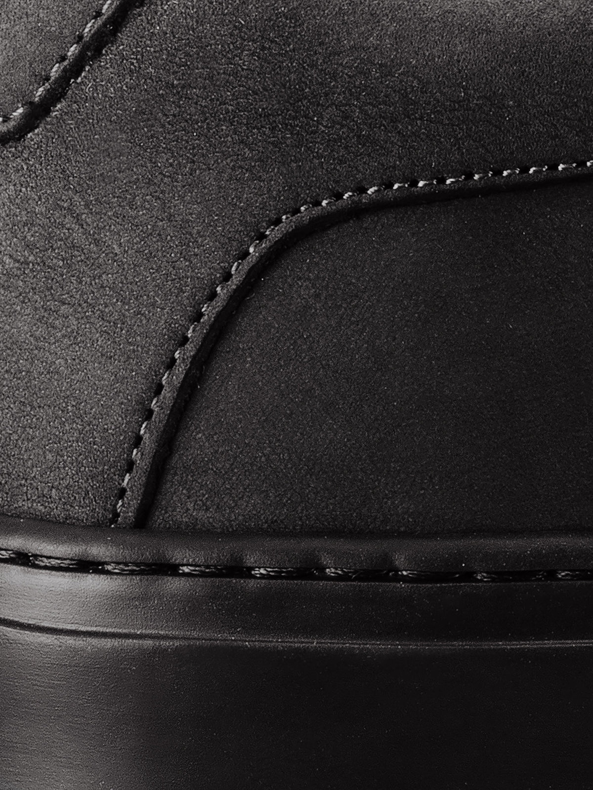 Capri Nubuck Sneaker in Charcoal