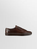 Capri Leather Sneaker in Antica Caffe