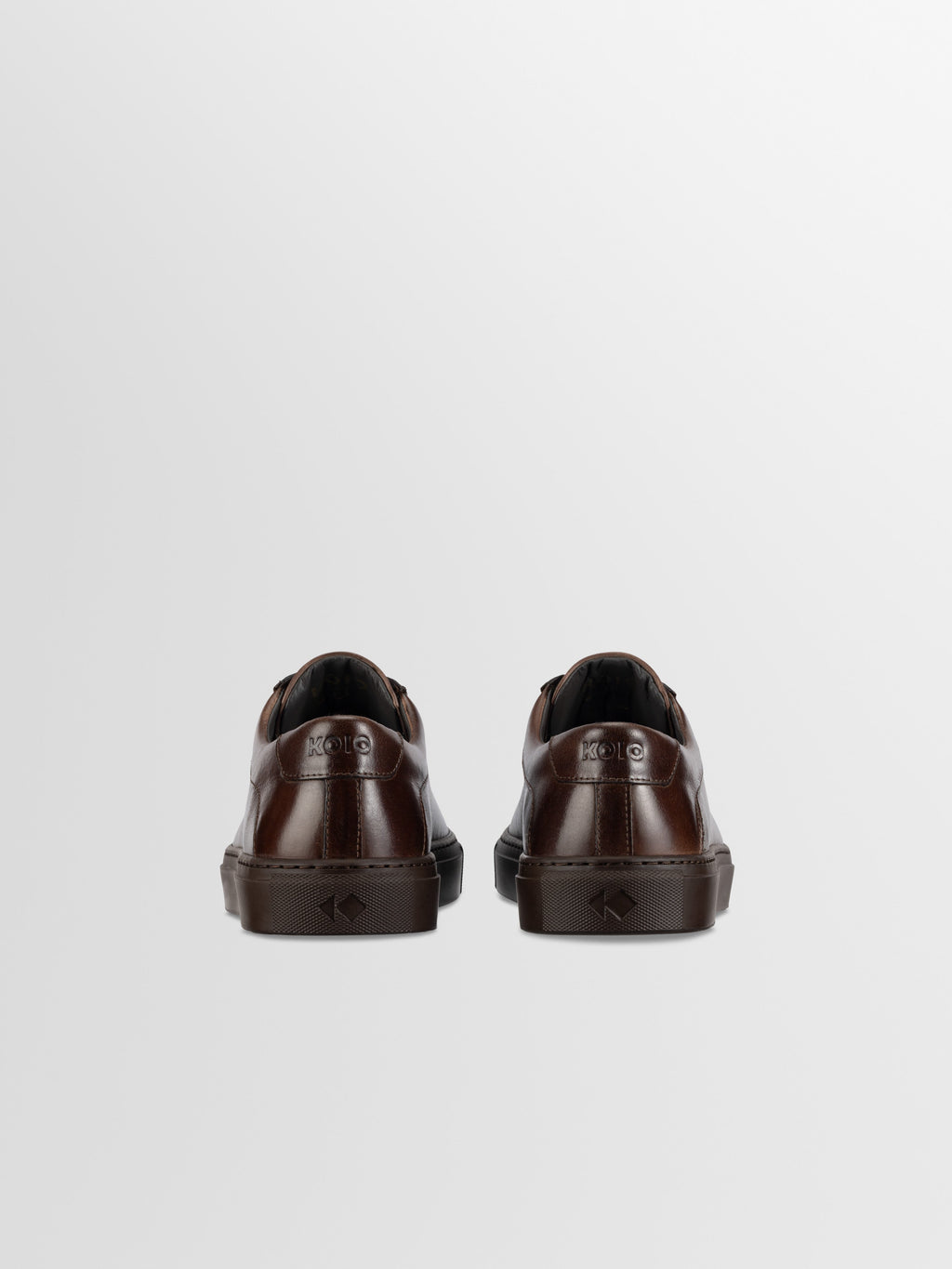 Capri Leather Sneaker in Antica Caffe