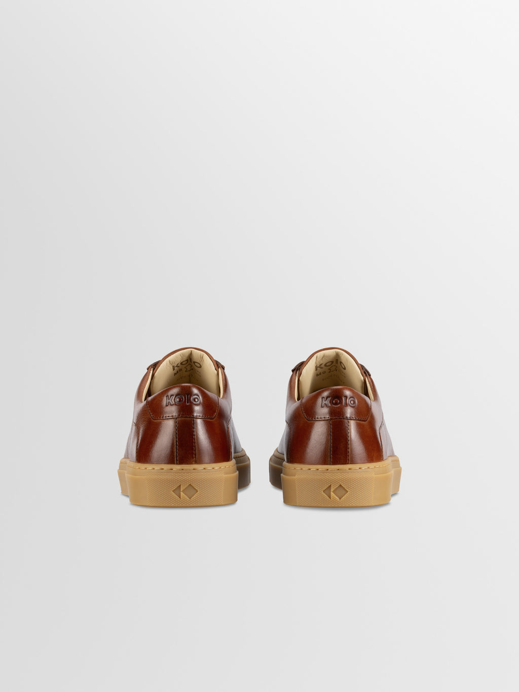 Capri Leather Sneaker in Antica Castagna