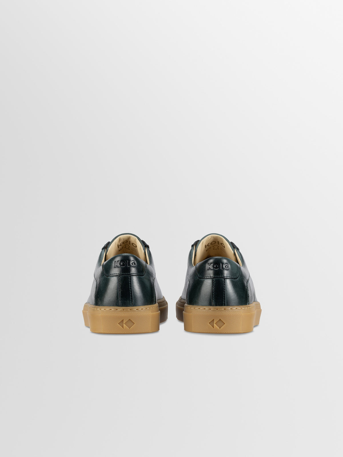 Capri Leather Sneaker in Antica Forest