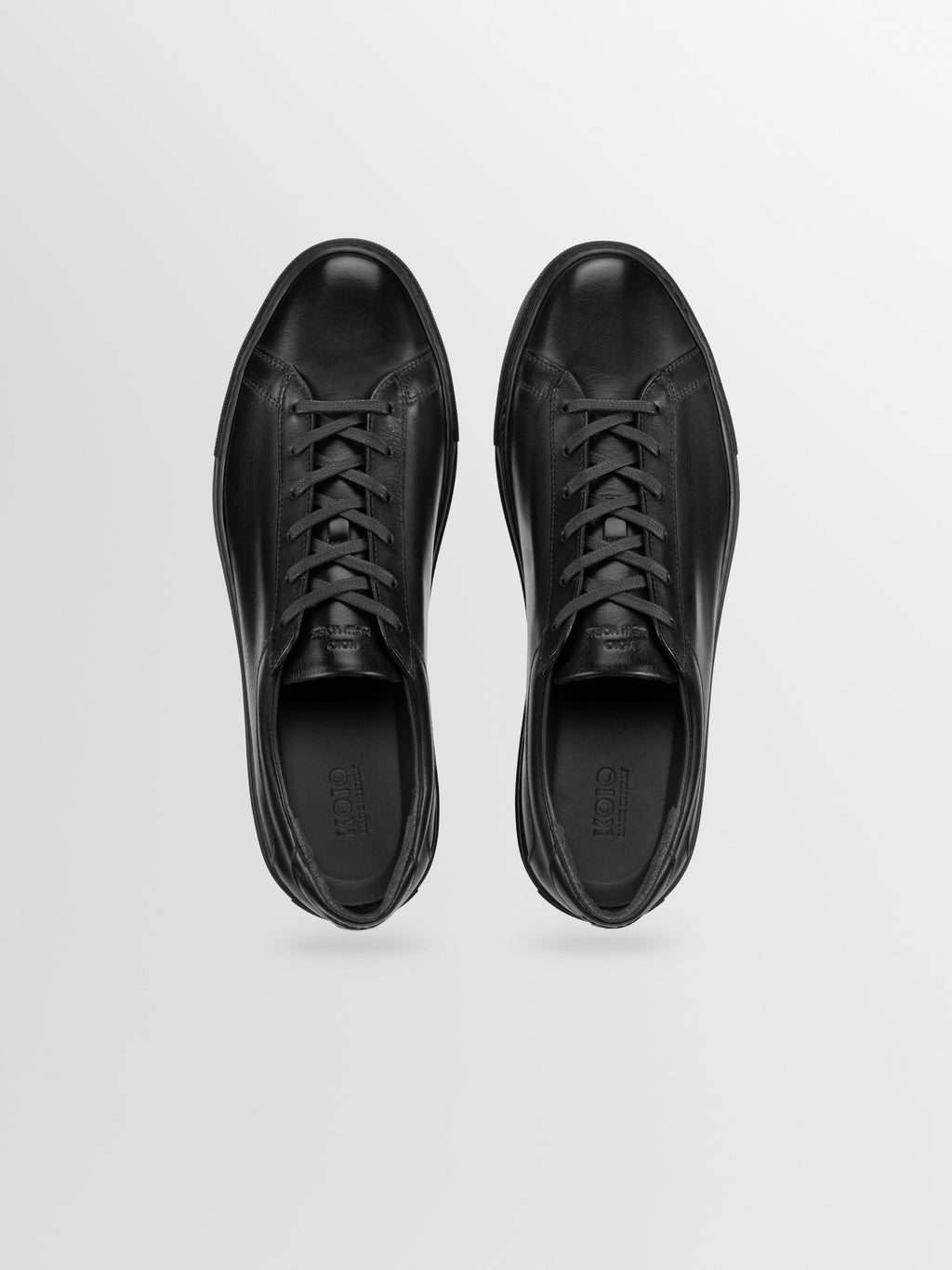 Capri Leather Sneaker in Antica Nero