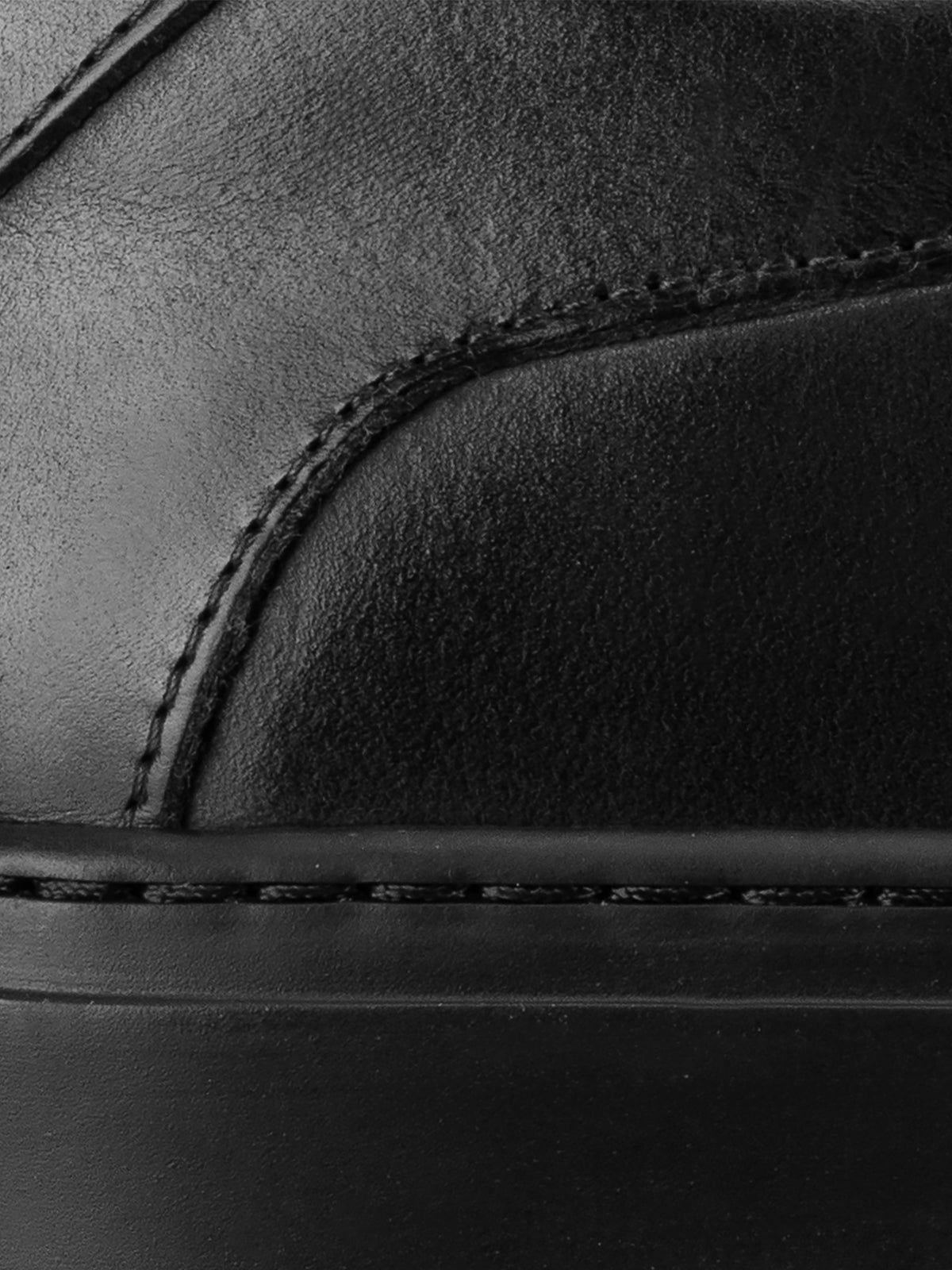 Capri Leather Sneaker in Antica Nero