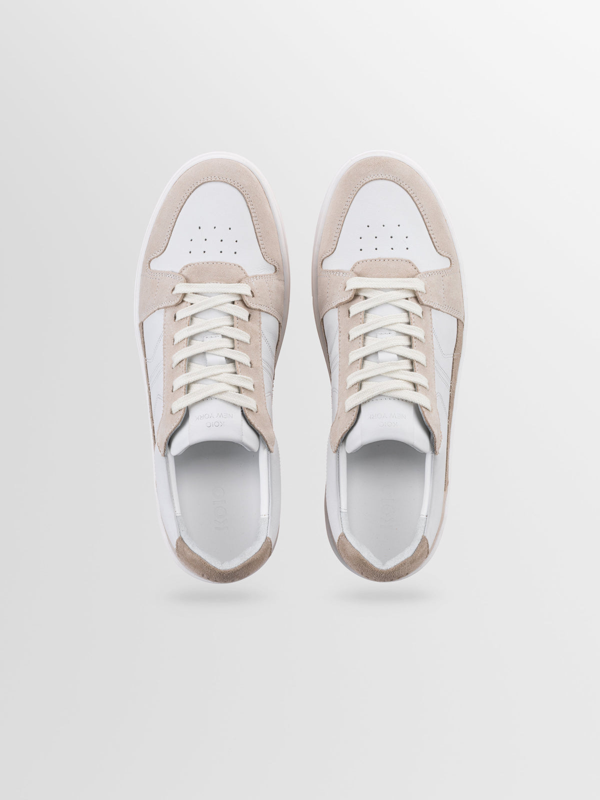 Carrara Suede Sneaker in Oyster