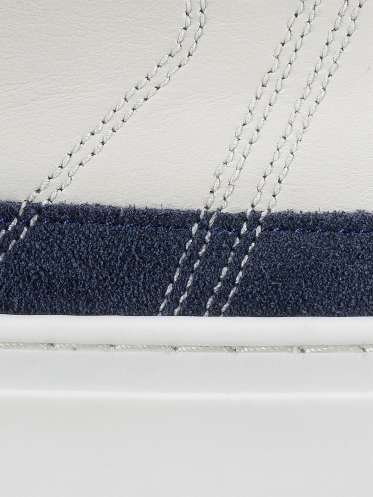 Carrara Leather & Suede Sneaker in Sail