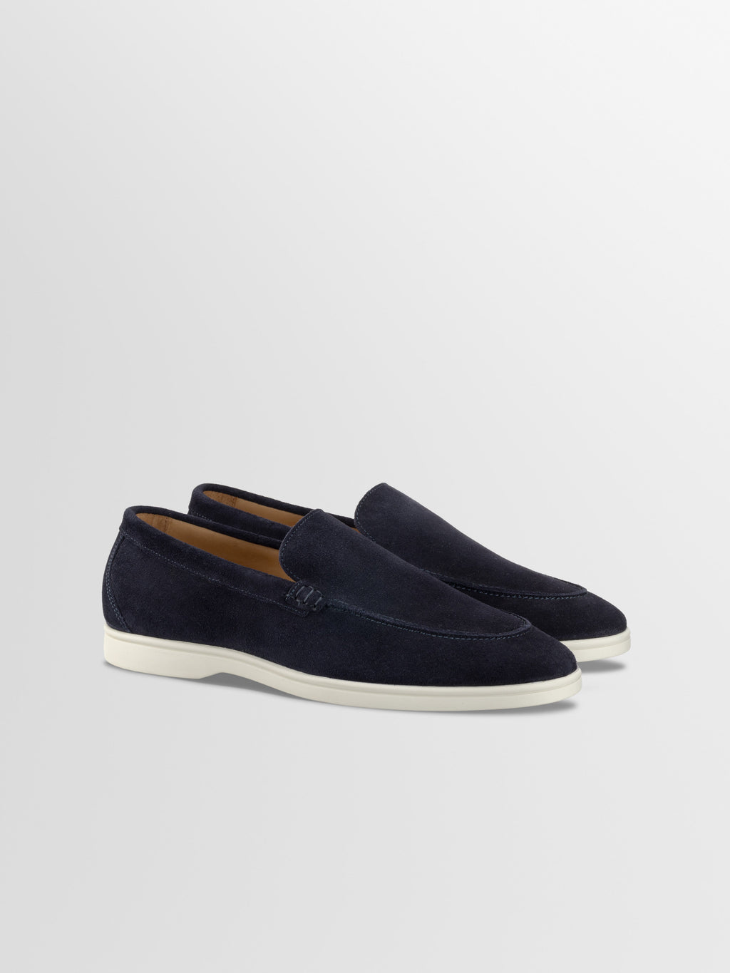 Catania Suede Loafer in Navy