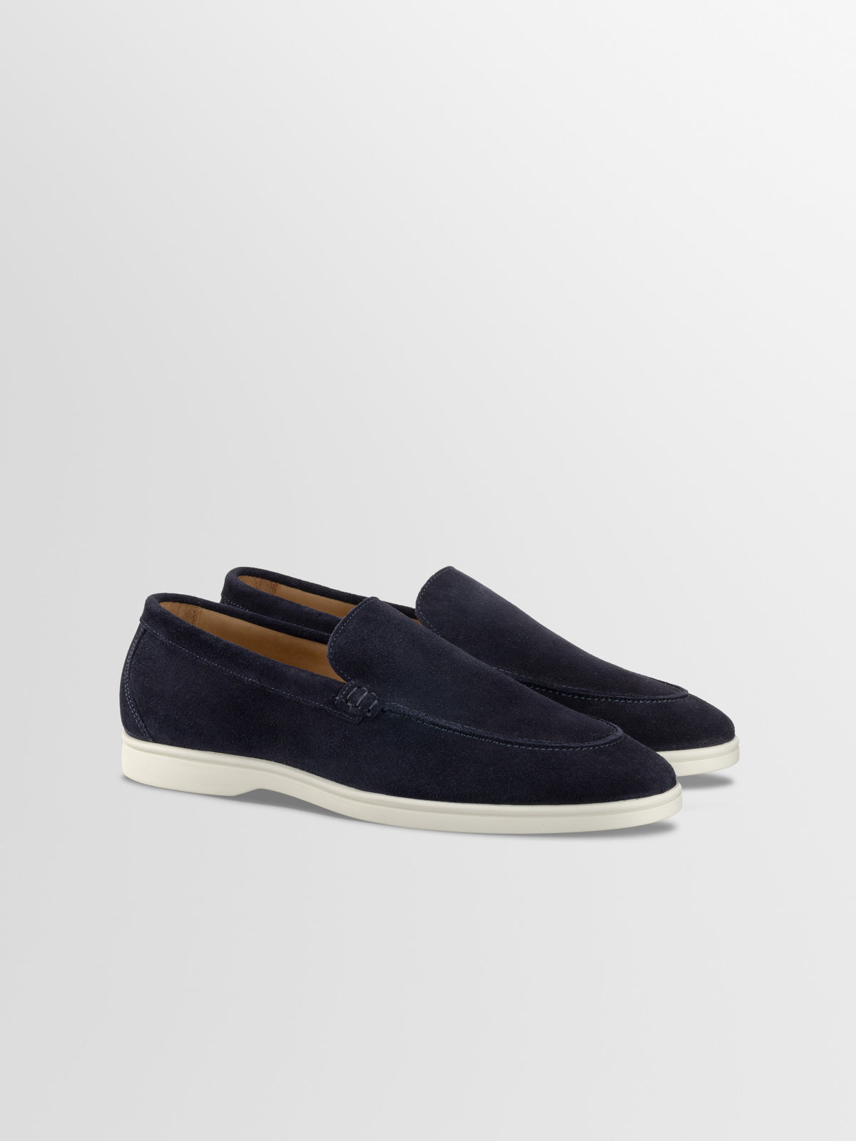 Catania Suede Loafer in Navy