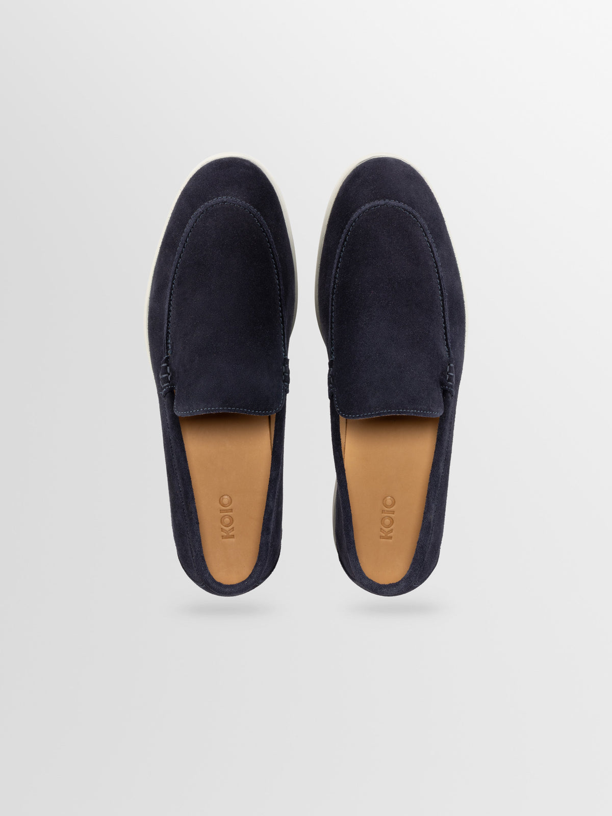 Catania Suede Loafer in Navy