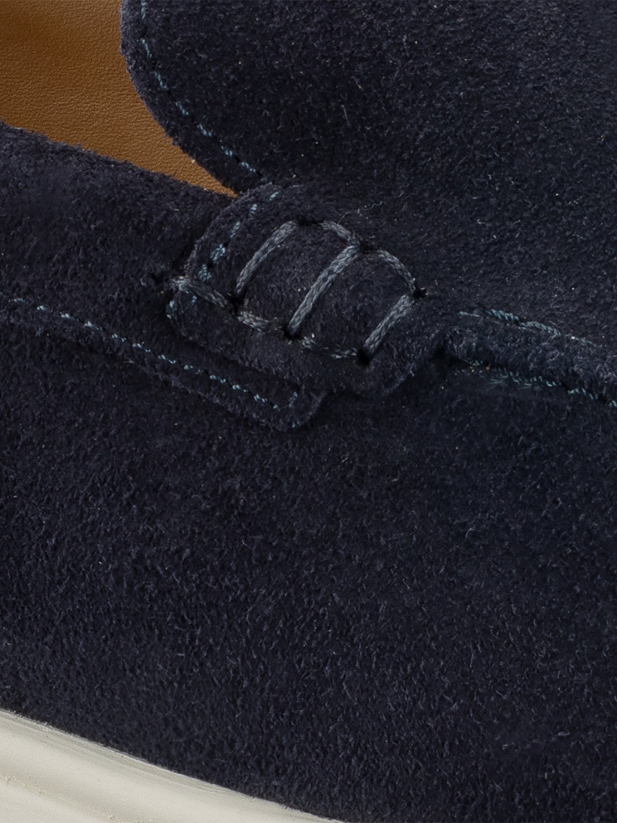 Catania Suede Loafer in Navy