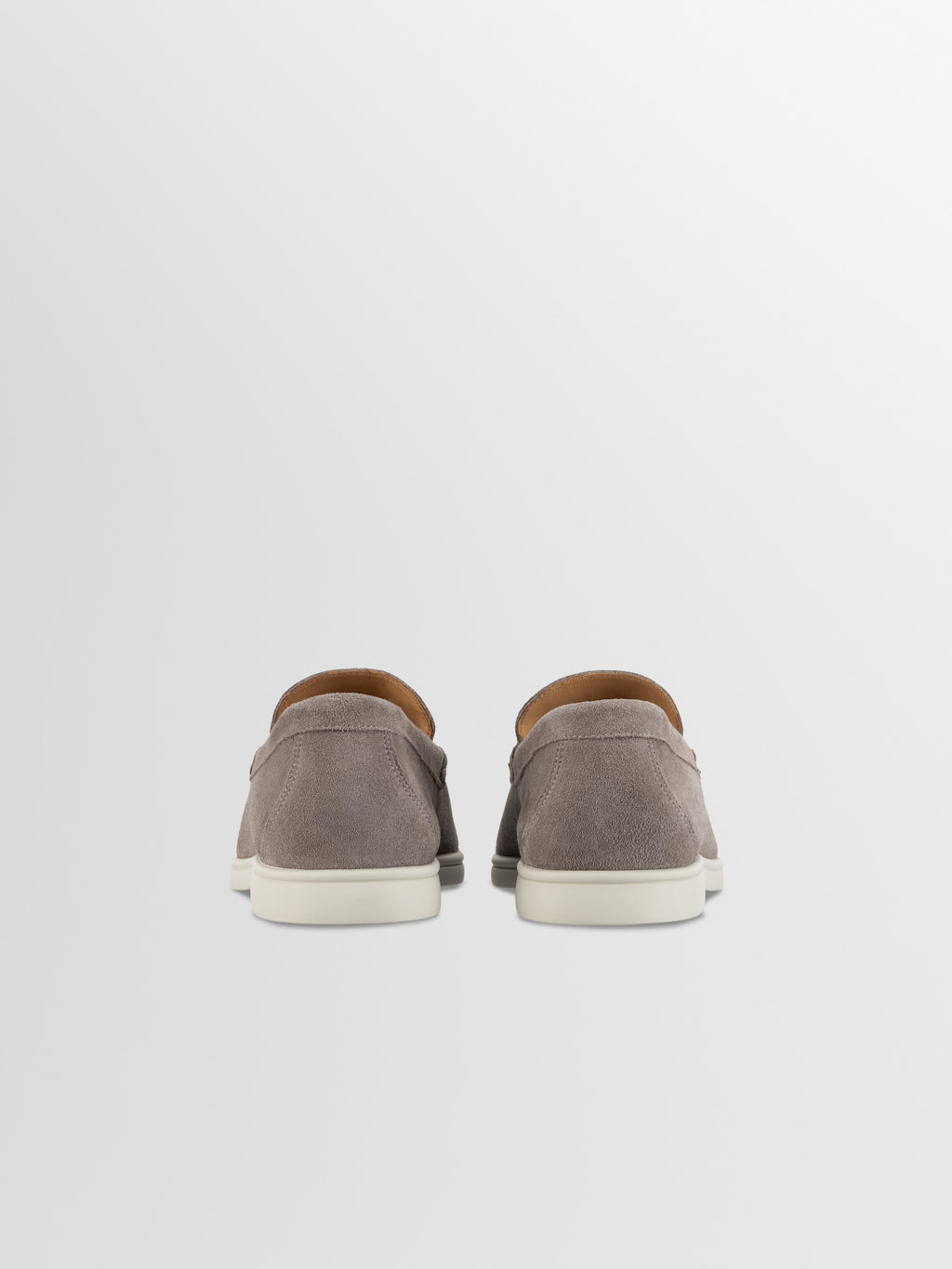 Catania Suede Loafer in Taupe