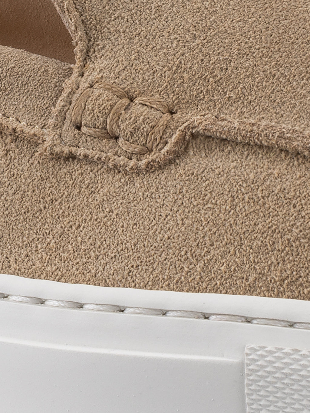Lido Suede Loafer in Fawn
