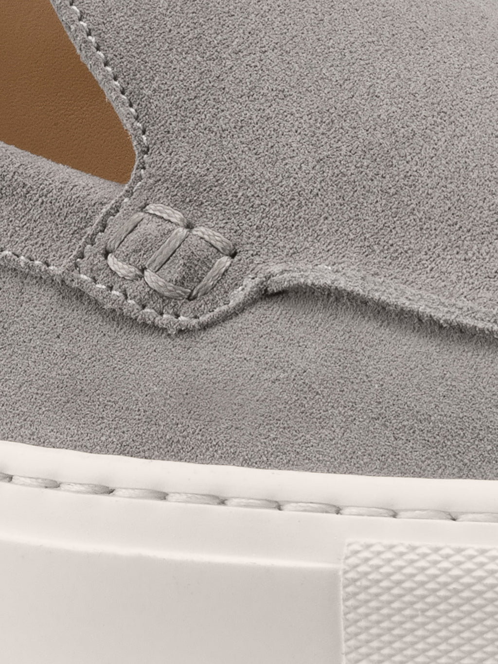 Lido Suede Loafer in Mineral