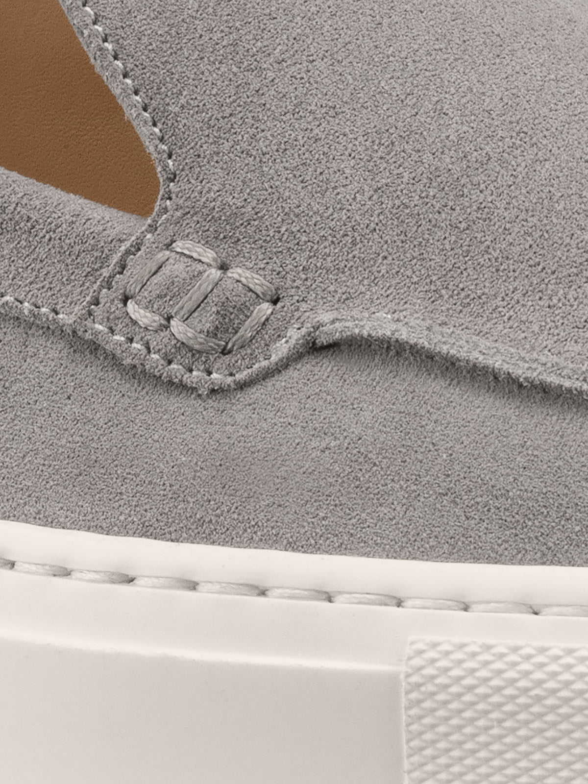 Lido Suede Loafer in Mineral