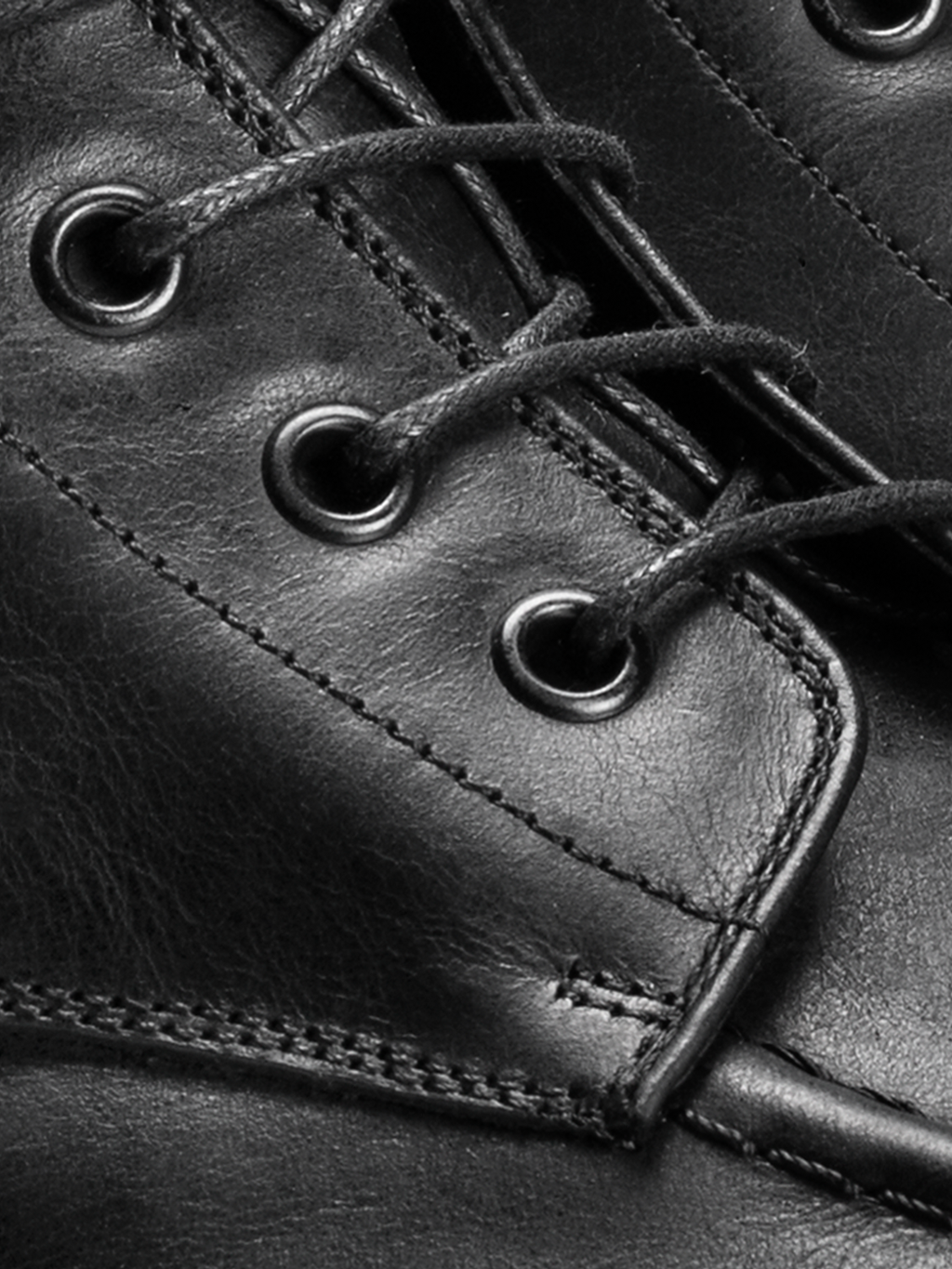 Milo Leather Boot in Nero