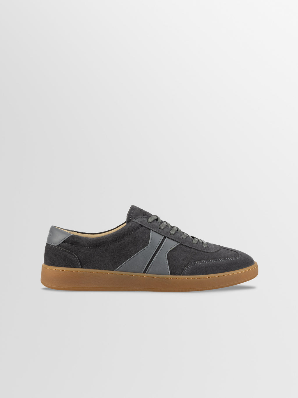 Monza Leather & Suede Sneaker in Ash Gray