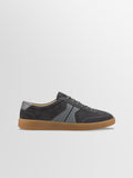Monza Leather & Suede Sneaker in Ash Gray