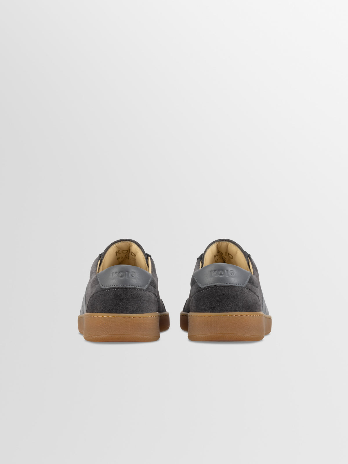 Monza Leather & Suede Sneaker in Ash Gray