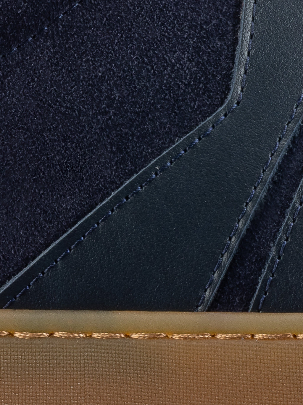 Monza Leather & Suede Sneaker in Universe