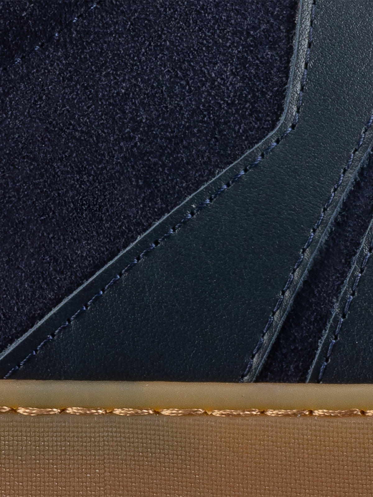 Monza Leather & Suede Sneaker in Universe