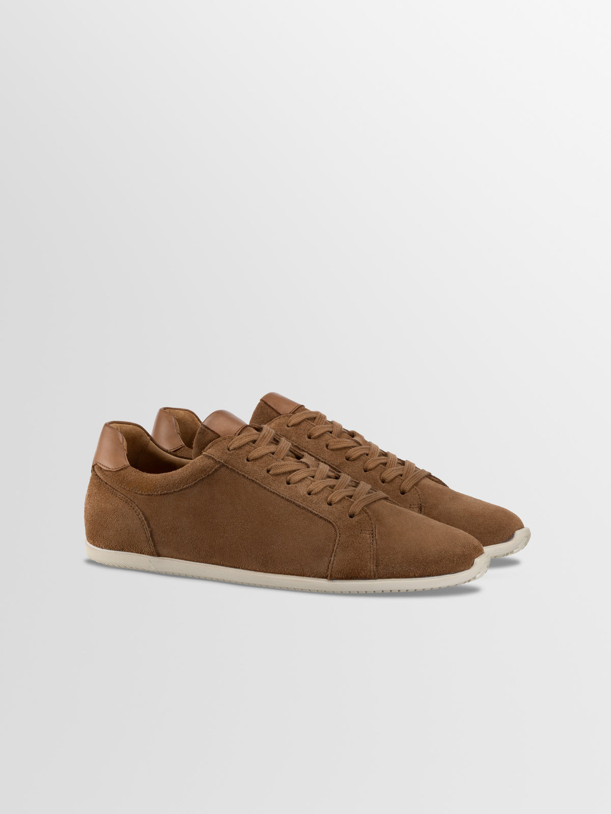 Parma Suede Sneaker in Cognac