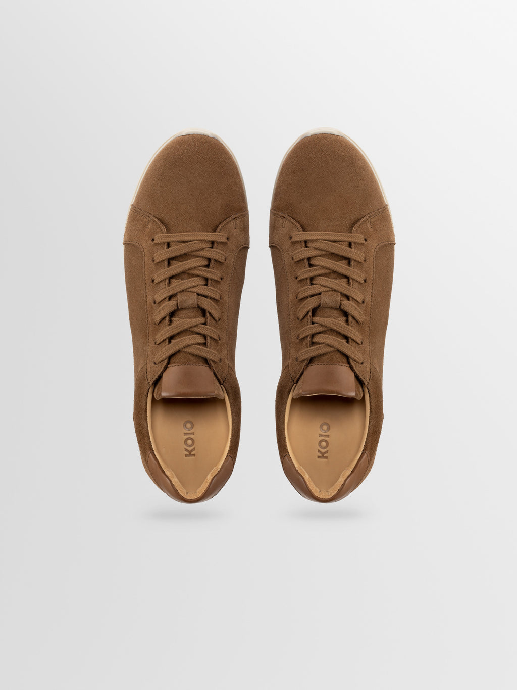 Parma Suede Sneaker in Cognac