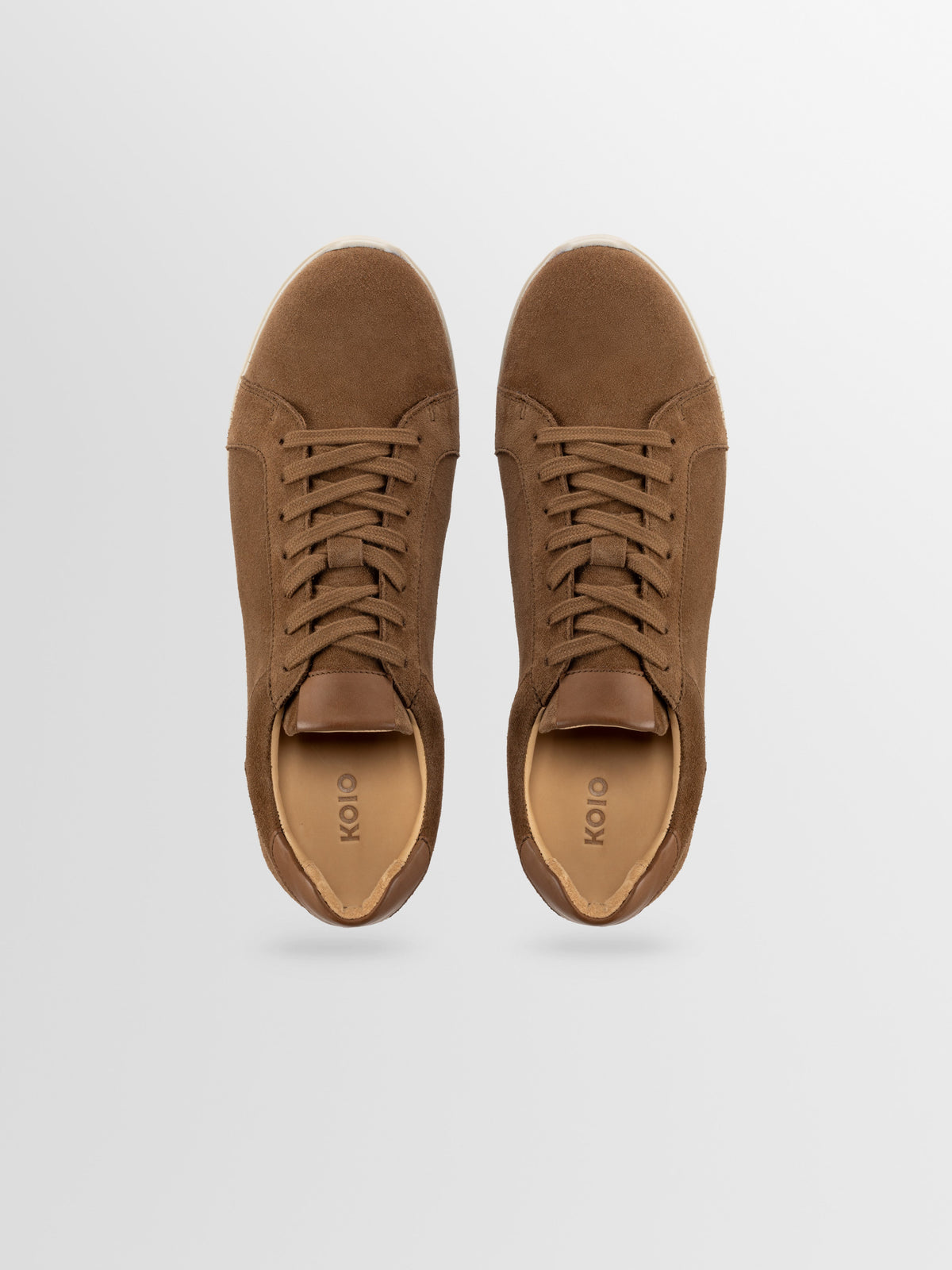 Parma Suede Sneaker in Cognac