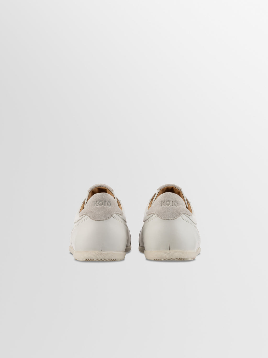 Parma Leather Sneaker in Bone