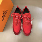 Hermes Bouncing Red White Orange Sneakers