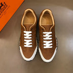 H Bouncing Brown White Black Sneakers
