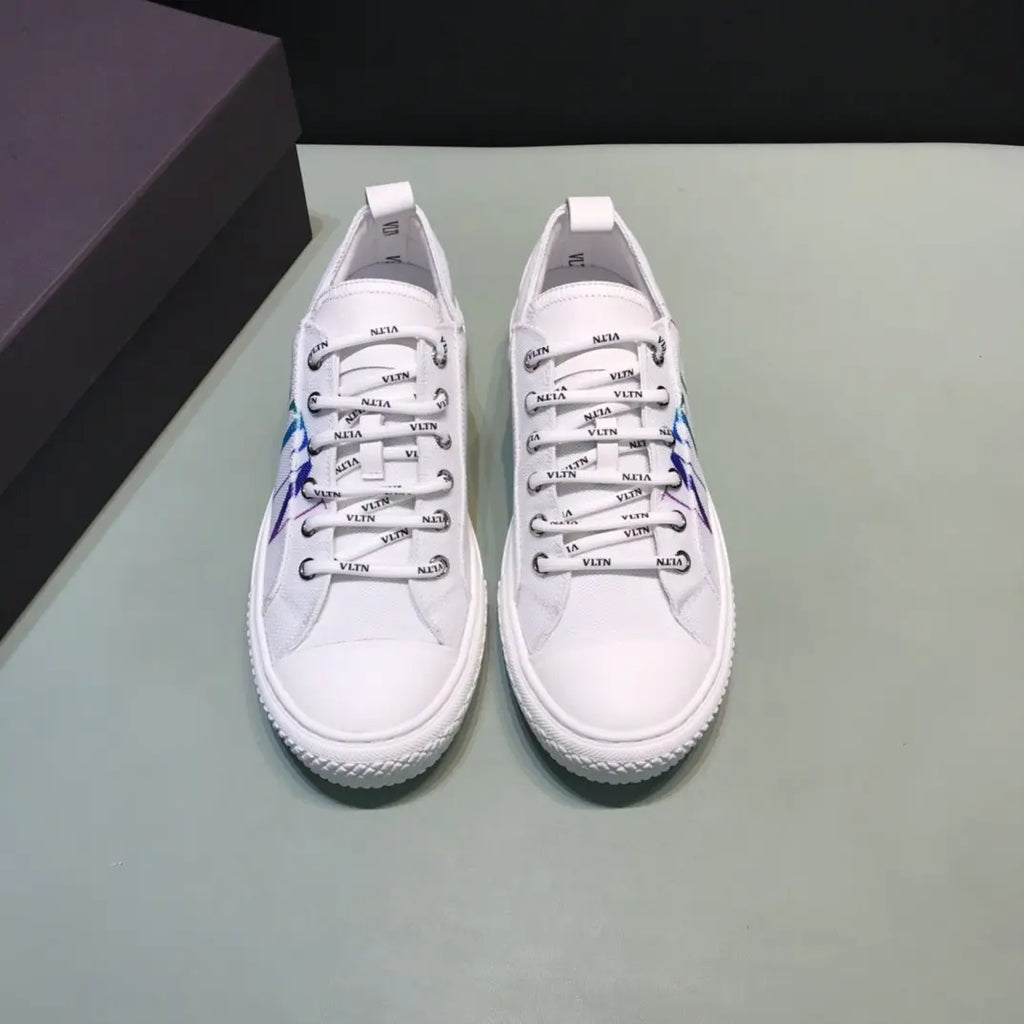 Valentino VLTN Low Top White Rainbow Sneakers