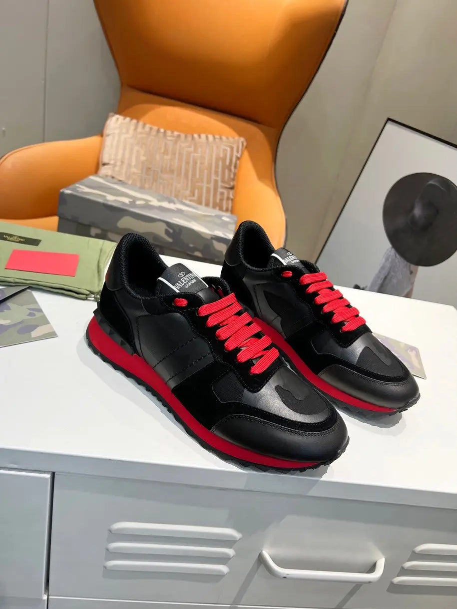 Dior B22 Black Red Sneakers