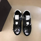 Valentino Garavani Black White Camo Sneakers